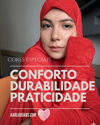 Roupa de Rezar Islamica Vermelha e outras cores