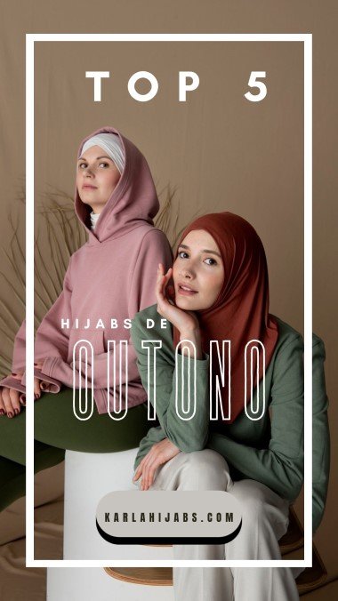 Top 5 hijabs de outono