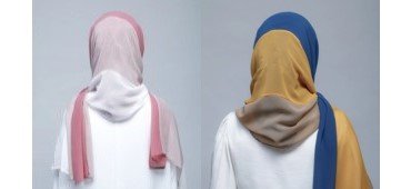 Hijab 3 Cores - Tricolor