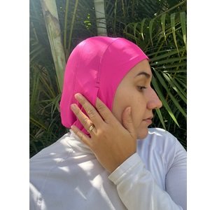 Amira Fit Hijab esportivo para treino e exercicios cor rosa