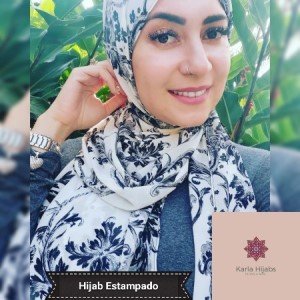 Hijab estampado