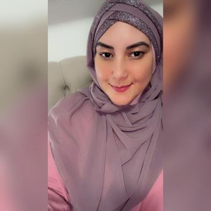 Hijab Trançado Brilho Marrom Capuccino
