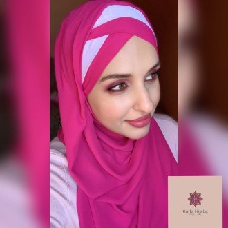 Hijab Trançado 2 Cores
