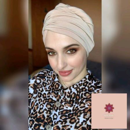 Turbante simples de 1 cor